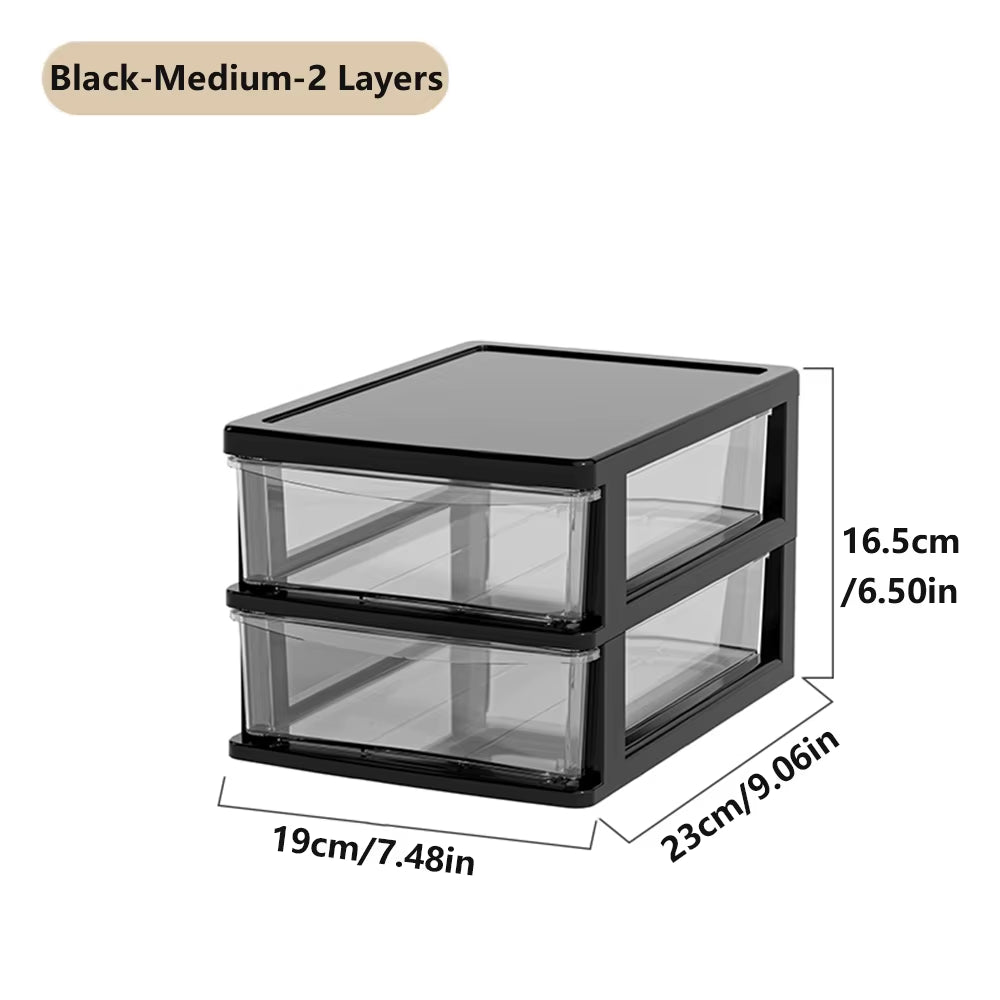 Stackable Storage Box Organizer For Home And Office