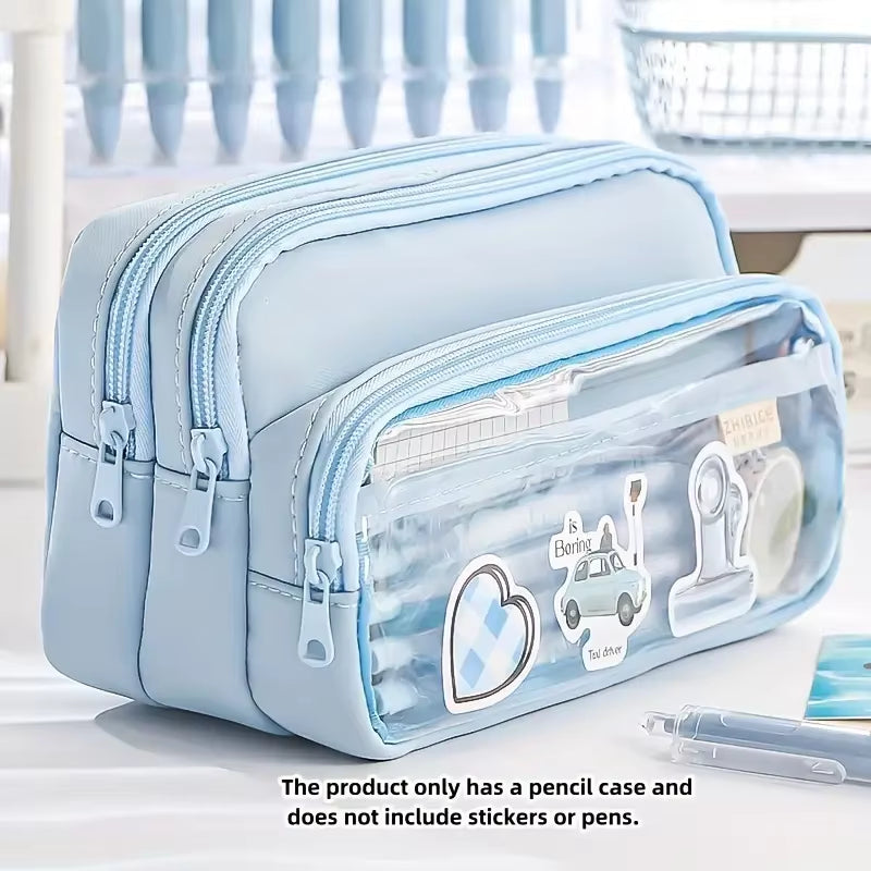 Large Capacity Case For Pencils Or Makeup