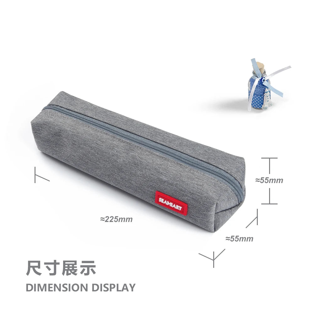 Solid Color Simple Pencil Case