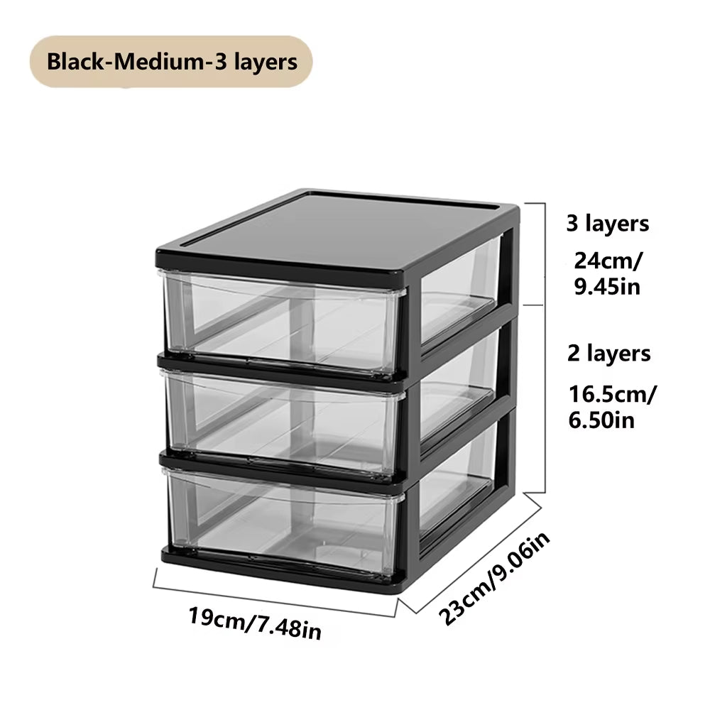 Stackable Storage Box Organizer For Home And Office