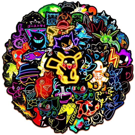 Anime Stickers For Your Laptop, Tablet Or Notebook 10/30/50Pcs 