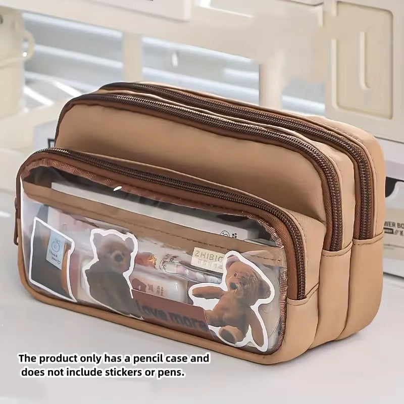 Large Capacity Case For Pencils Or Makeup