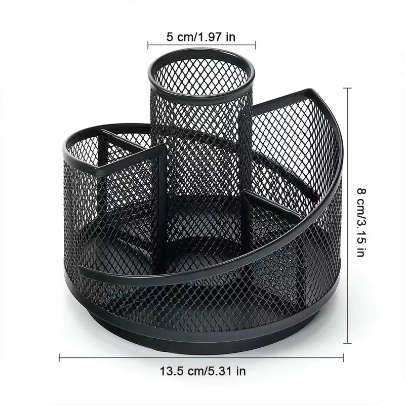 Rotatary Pen Holder For School Or Office