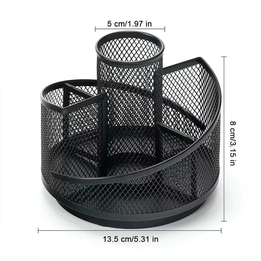 Rotatary Pen Holder For School Or Office