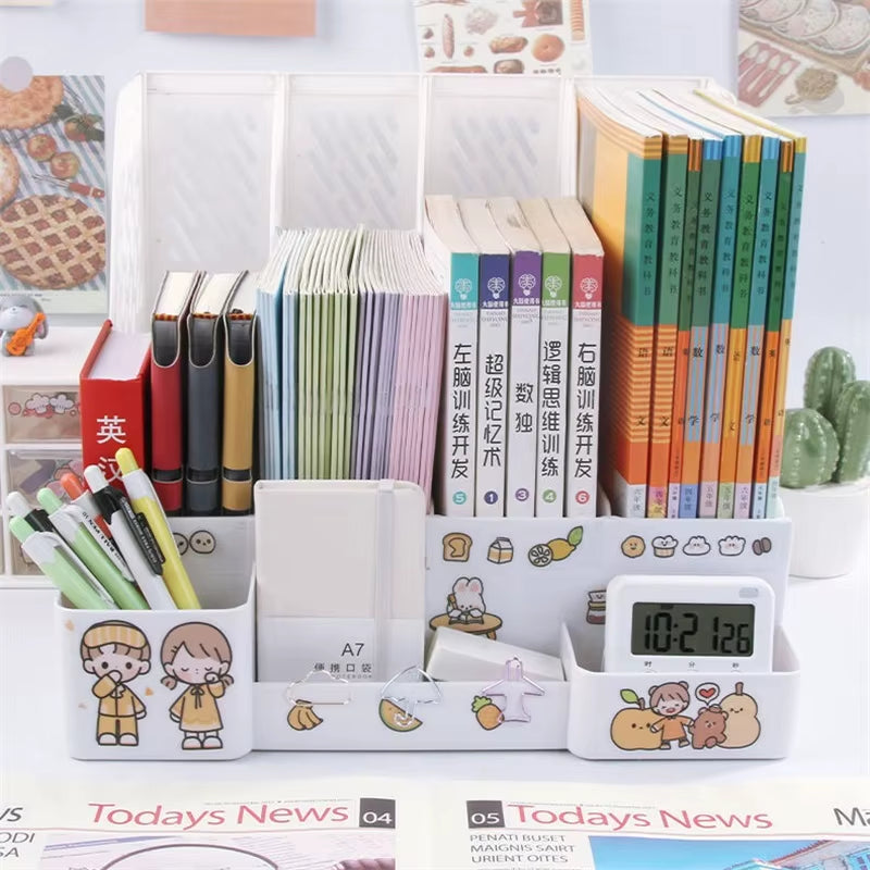 Multi-Color Storage Box And Organizer For School And College Students