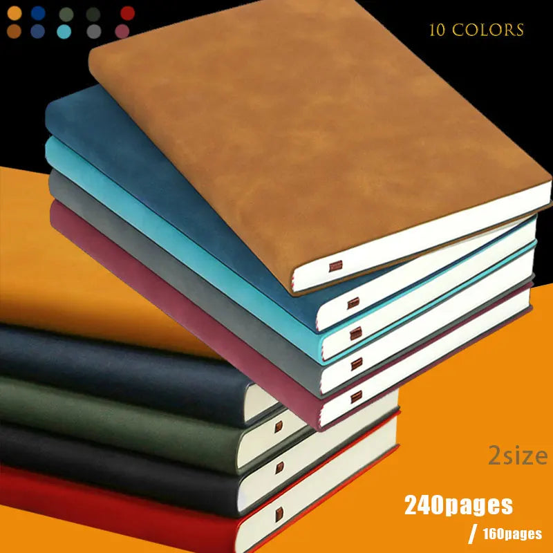A5 A6 Leather Binding Notebook