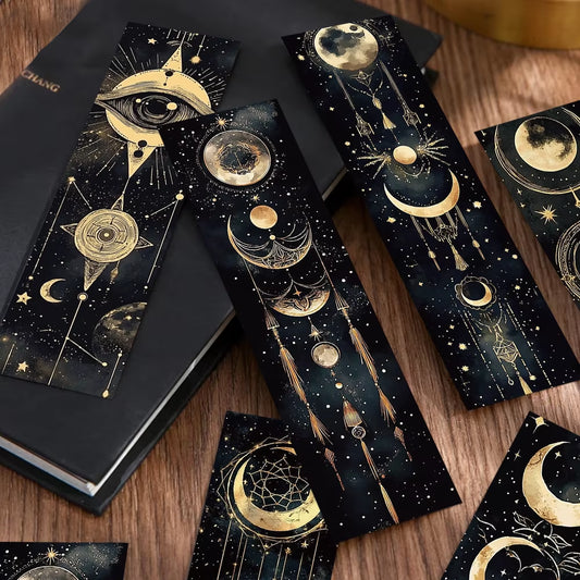 Space Art Bookmarks 30/60/120Pcs 