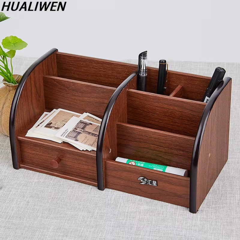 Wooden Storage Box Organizer for School Or Office