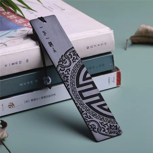 Chinese Style Sandalwood Bookmark