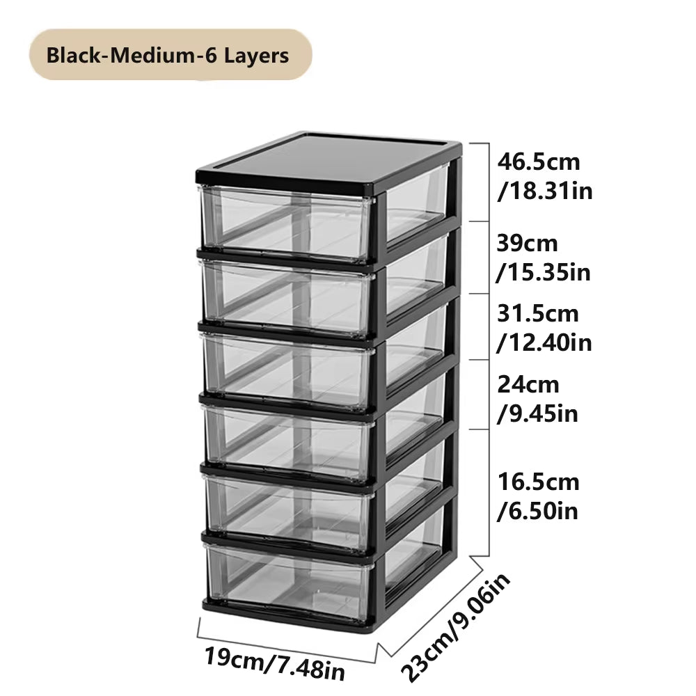 Stackable Storage Box Organizer For Home And Office