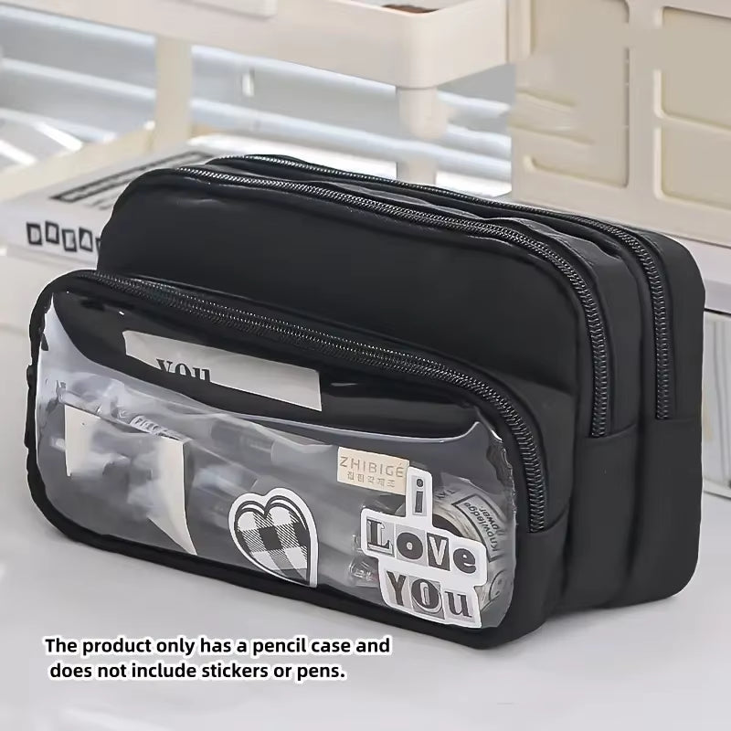 Large Capacity Case For Pencils Or Makeup