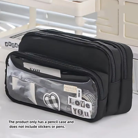 Large Capacity Case For Pencils Or Makeup