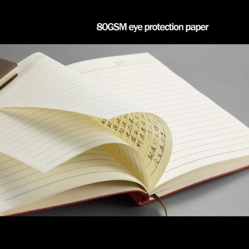 A5 A6 Leather Binding Notebook