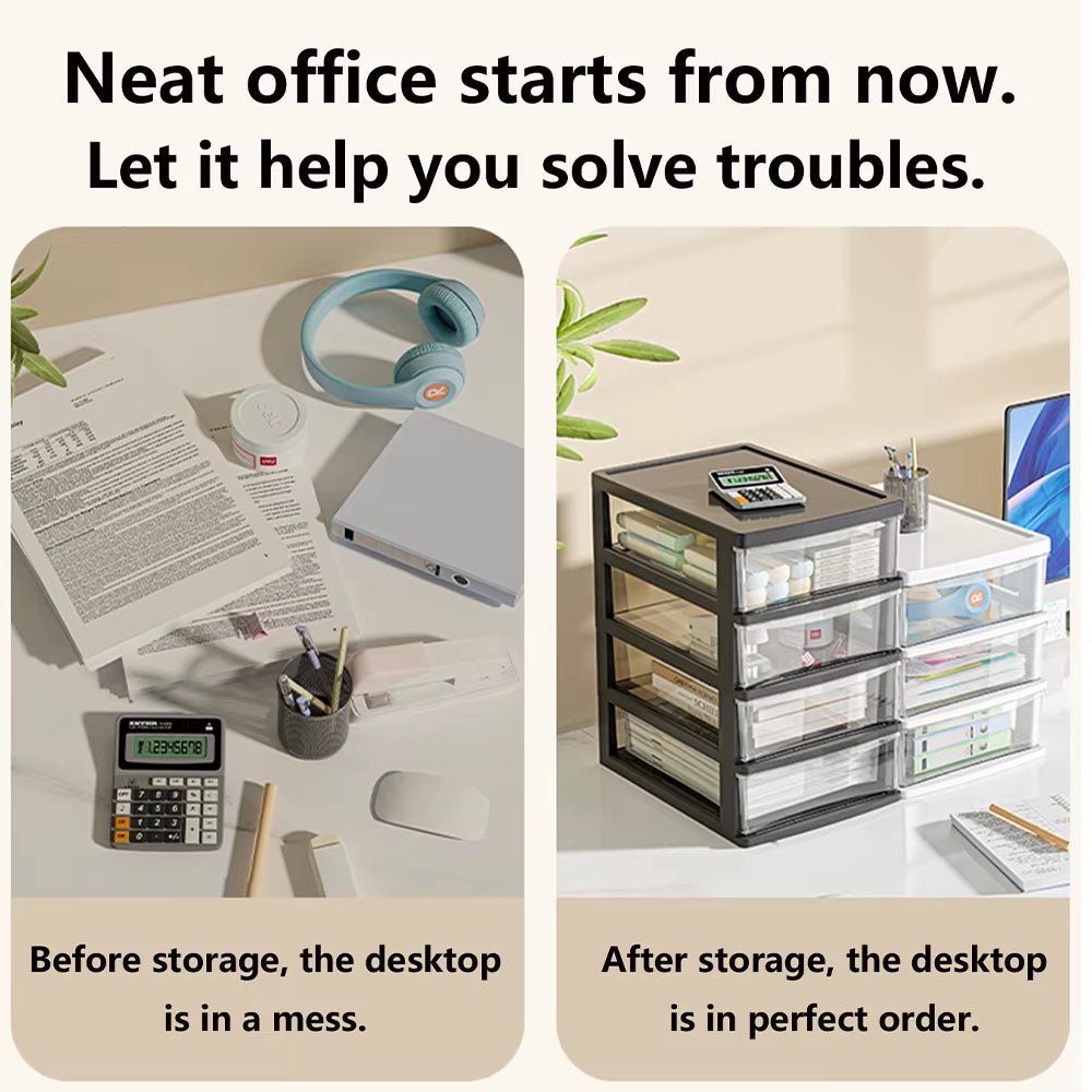 Stackable Storage Box Organizer For Home And Office