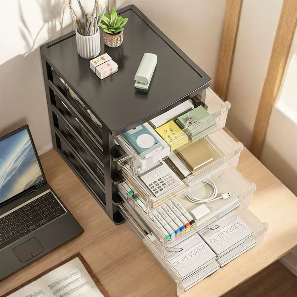 Stackable Storage Box Organizer For Home And Office
