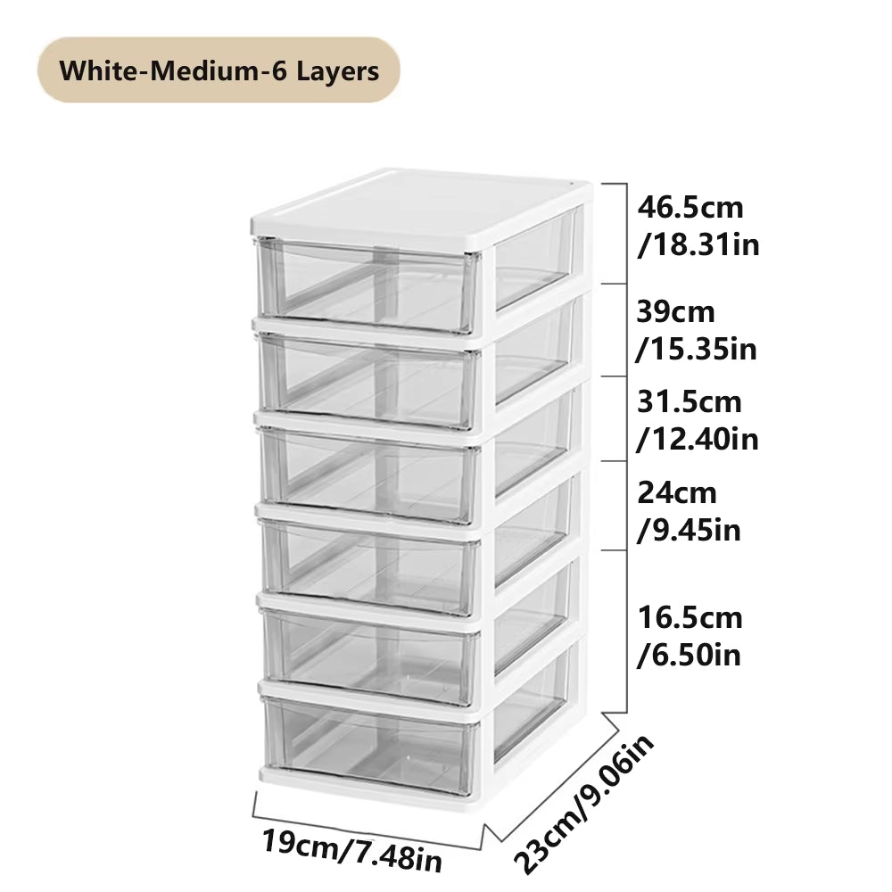 Stackable Storage Box Organizer For Home And Office
