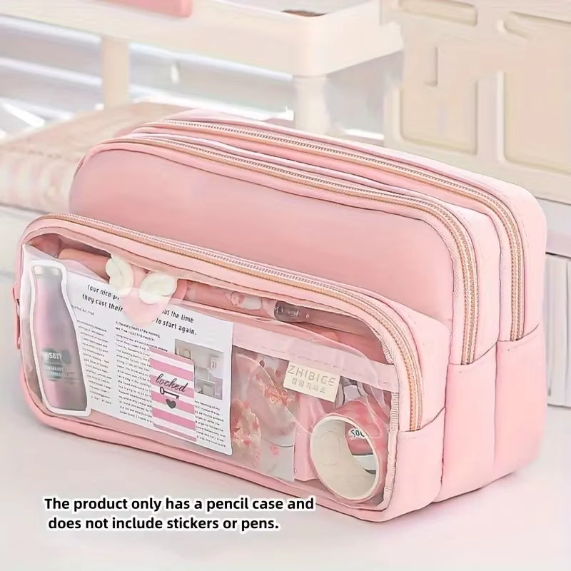 Large Capacity Case For Pencils Or Makeup