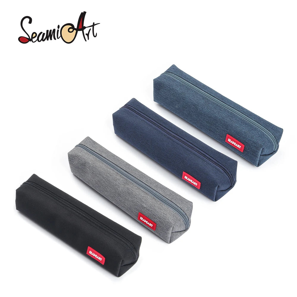Solid Color Simple Pencil Case