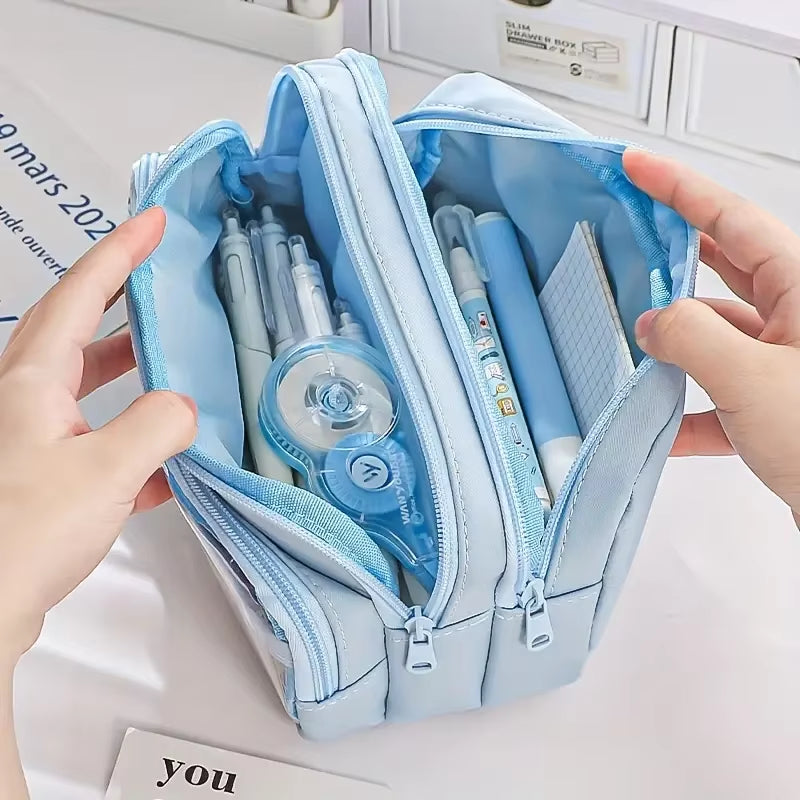 Large Capacity Case For Pencils Or Makeup