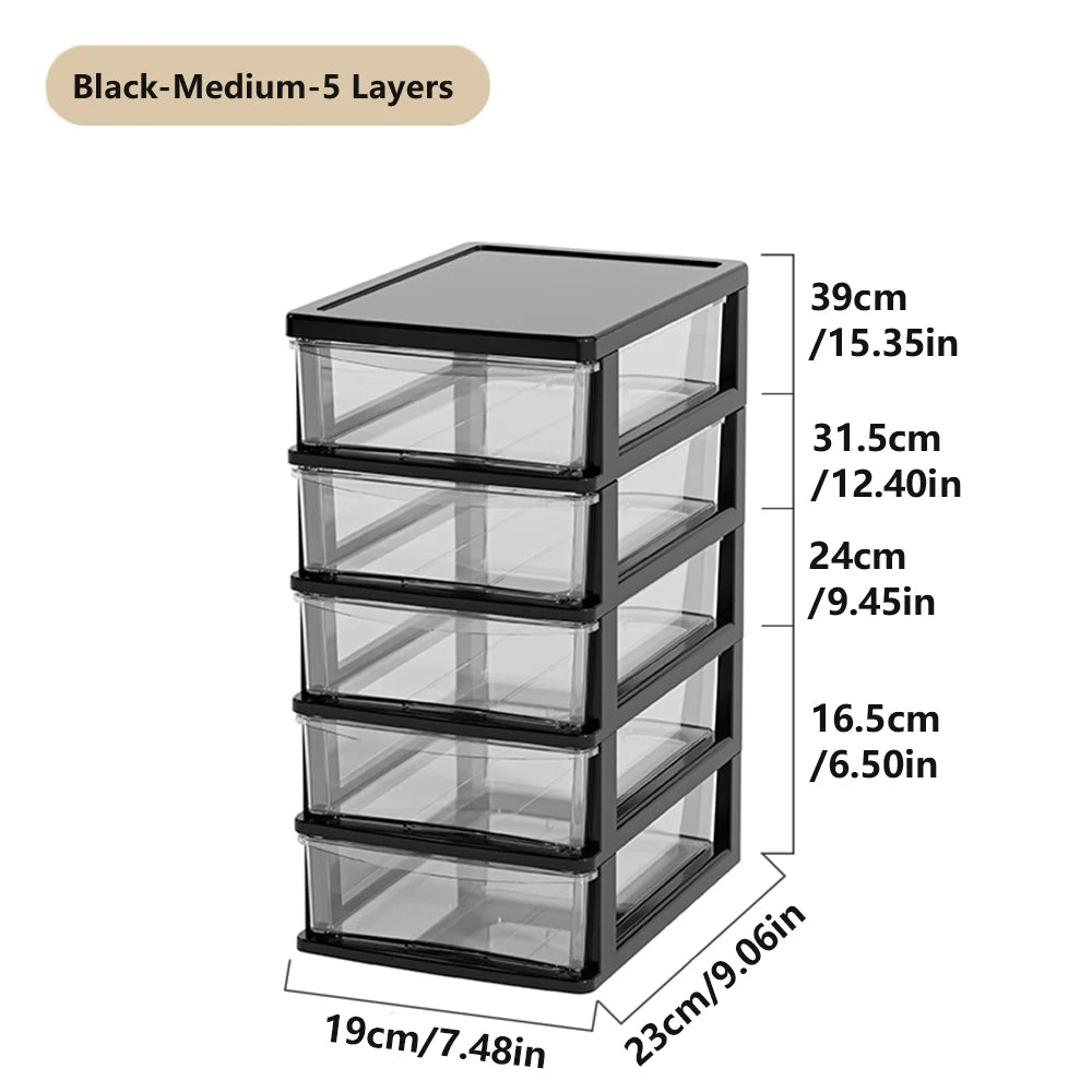 Stackable Storage Box Organizer For Home And Office