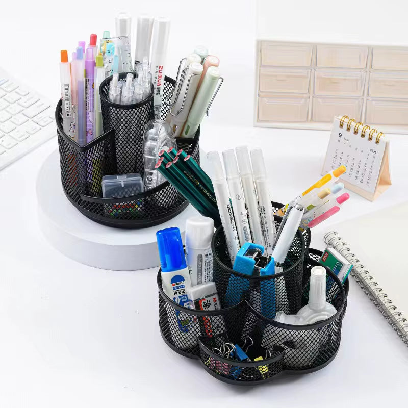 Rotatary Pen Holder For School Or Office