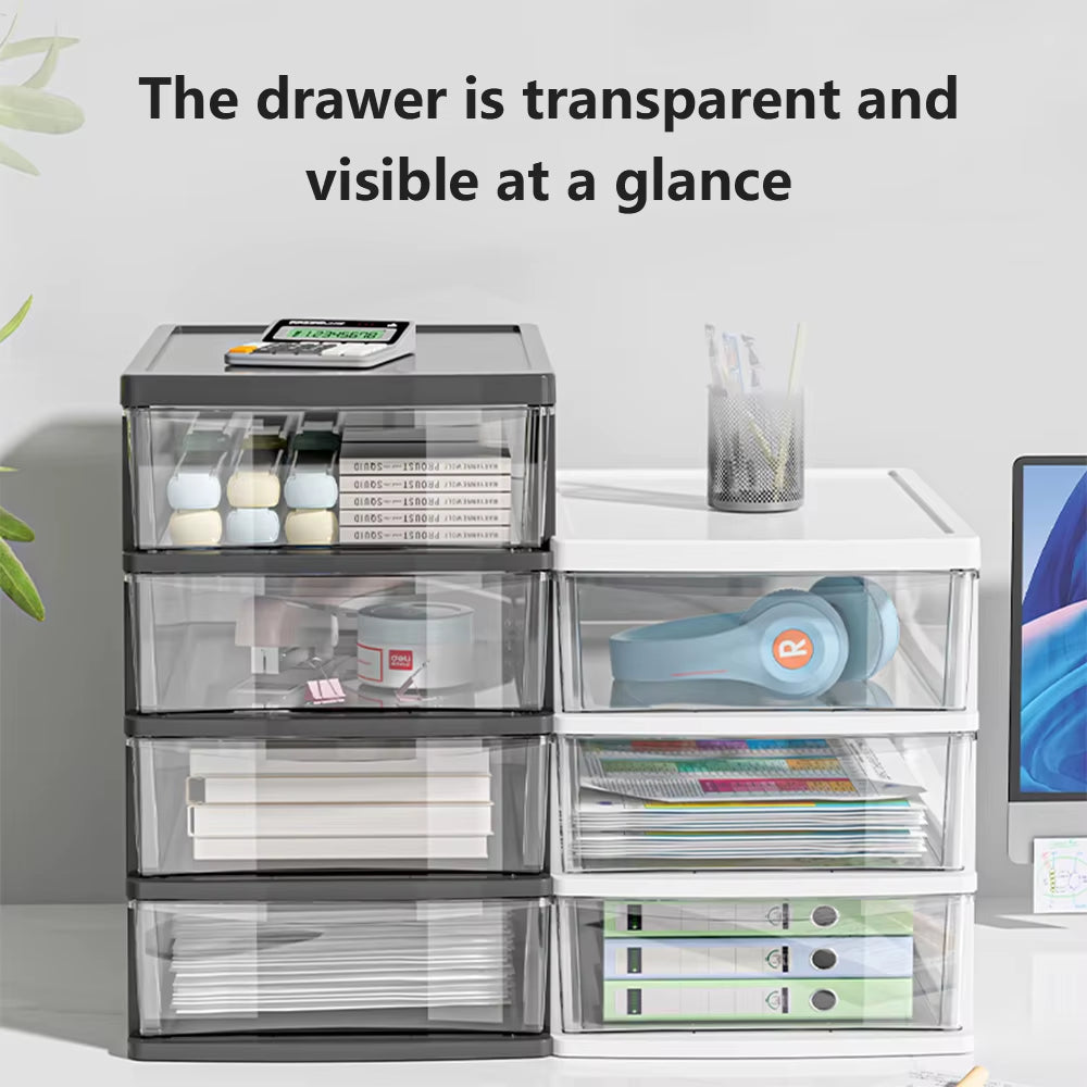 Stackable Storage Box Organizer For Home And Office