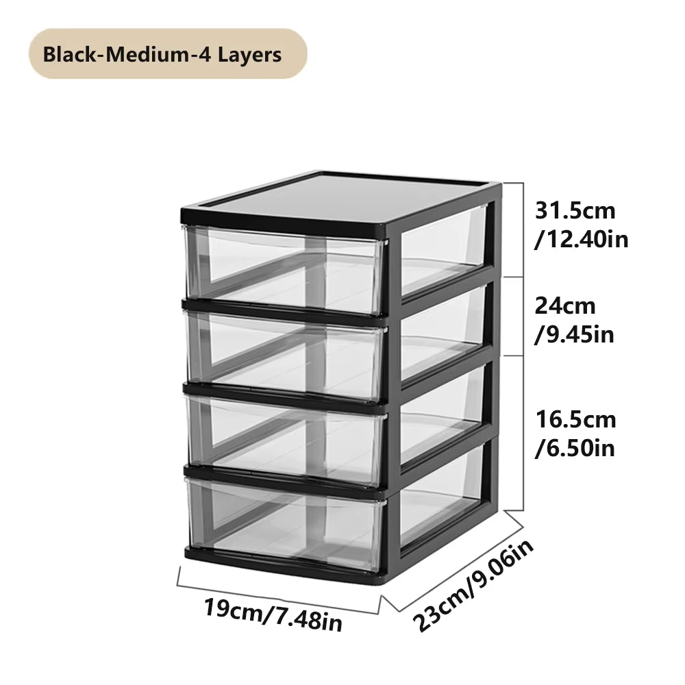 Stackable Storage Box Organizer For Home And Office