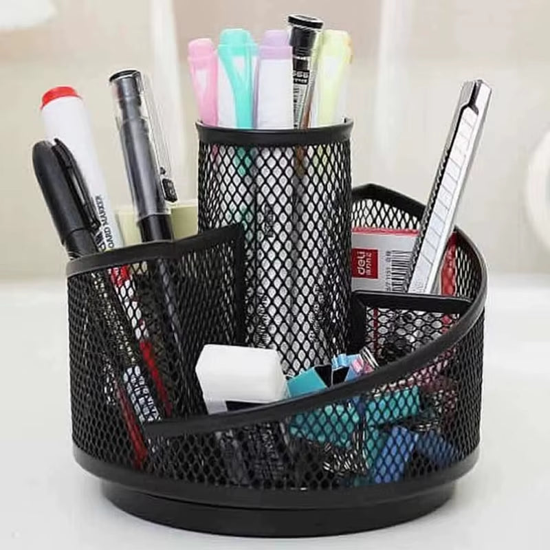 Rotatary Pen Holder For School Or Office