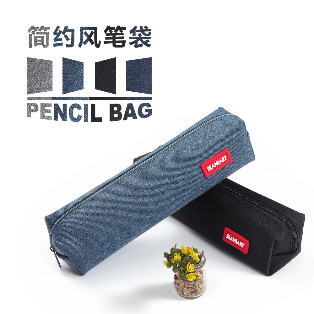 Solid Color Simple Pencil Case